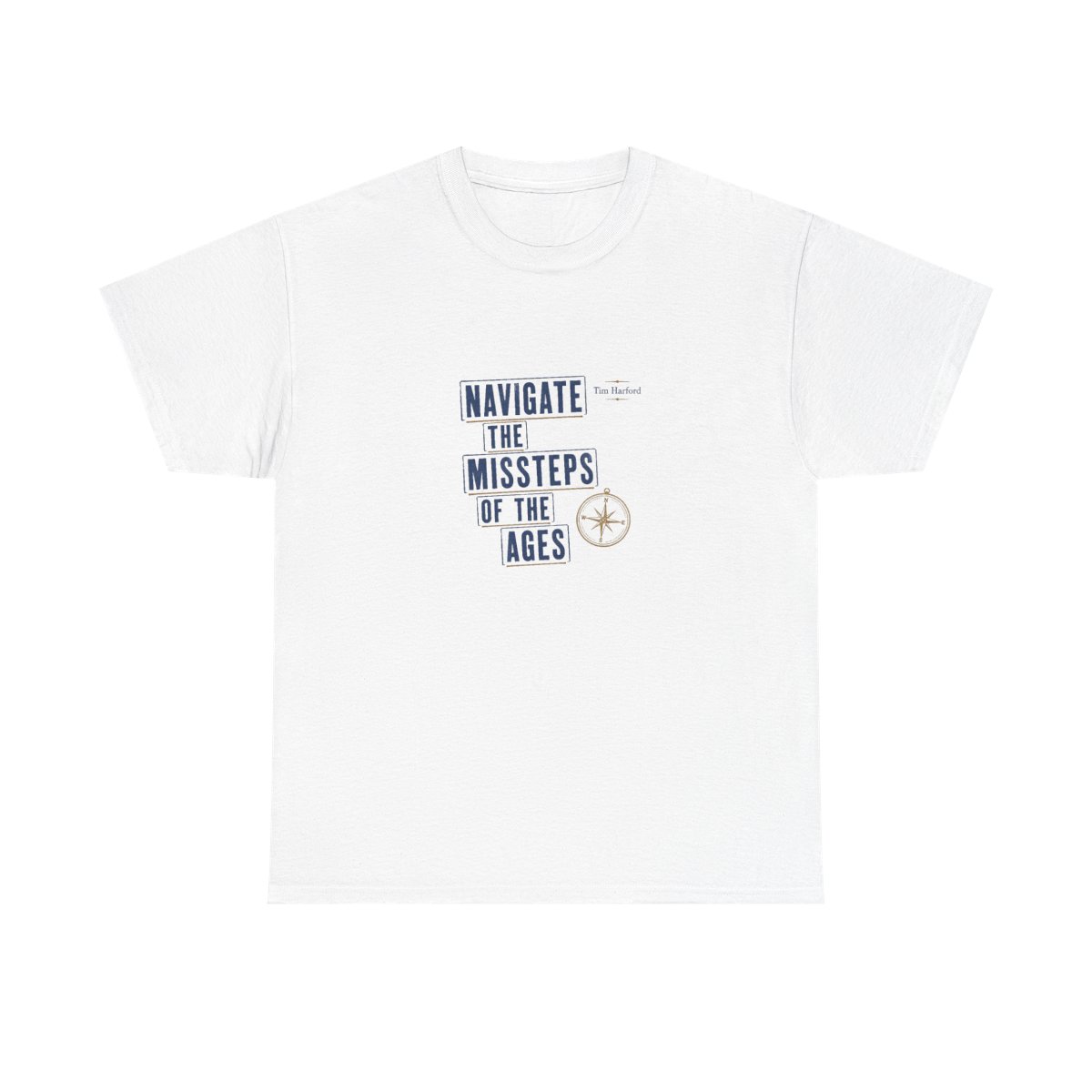 Cautionary Tales "Navigate the Missteps of the Ages" Unisex Tee - alternate angle 2, merchandise