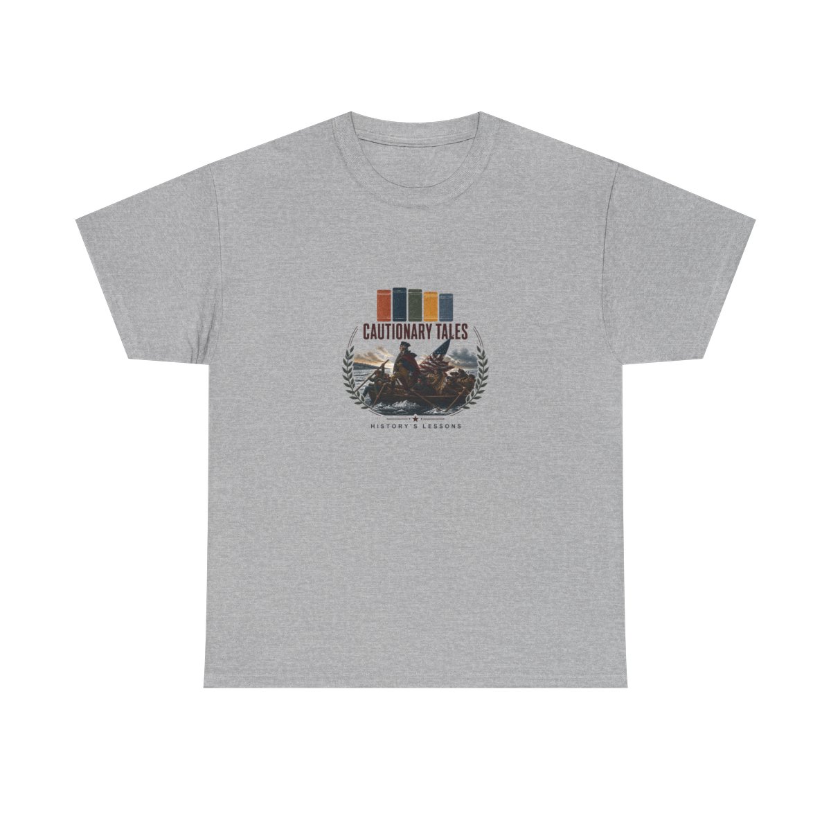 Cautionary Tales "History" Unisex Tee - alternate angle 3, merchandise