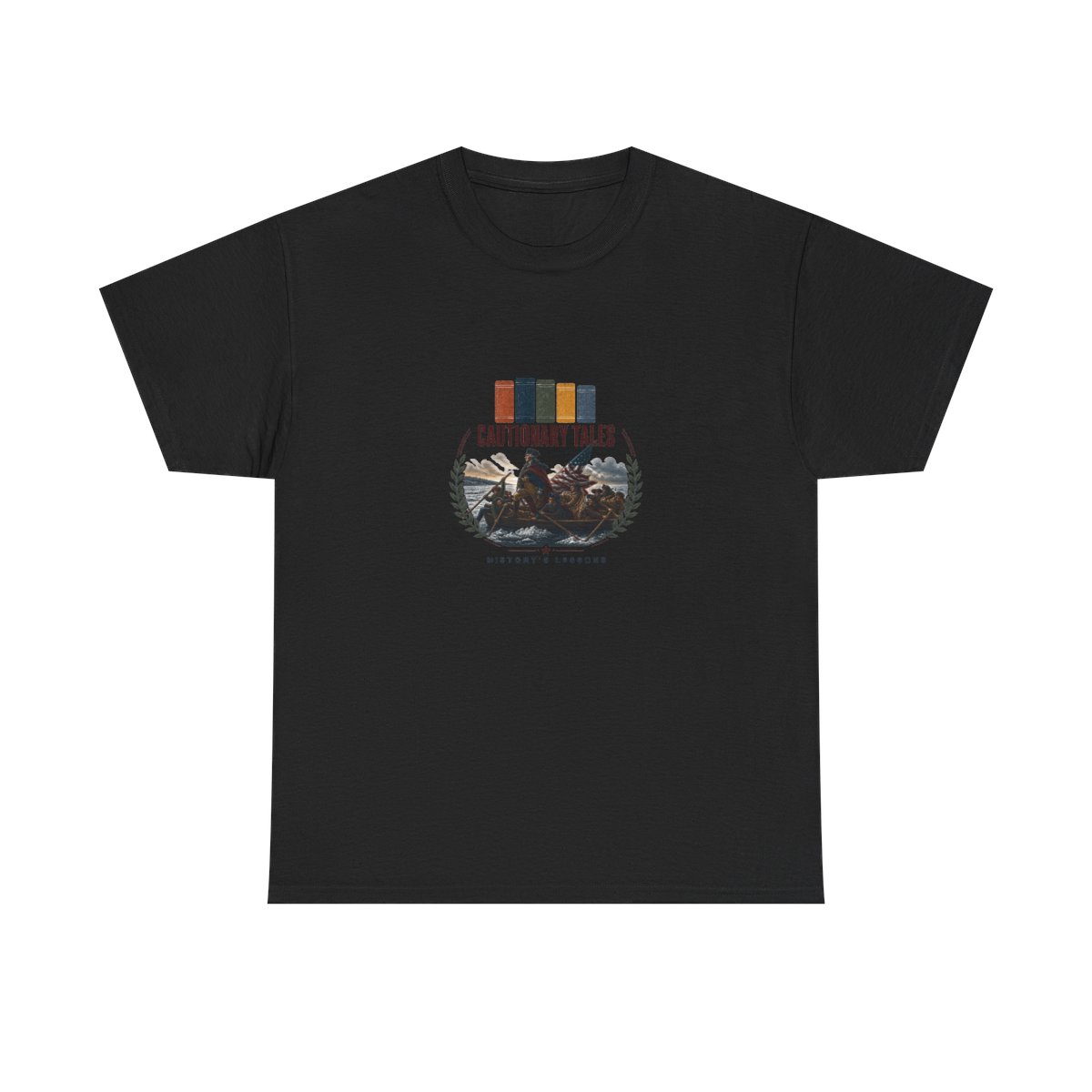 Cautionary Tales "History" Unisex Tee - alternate angle 2, merchandise