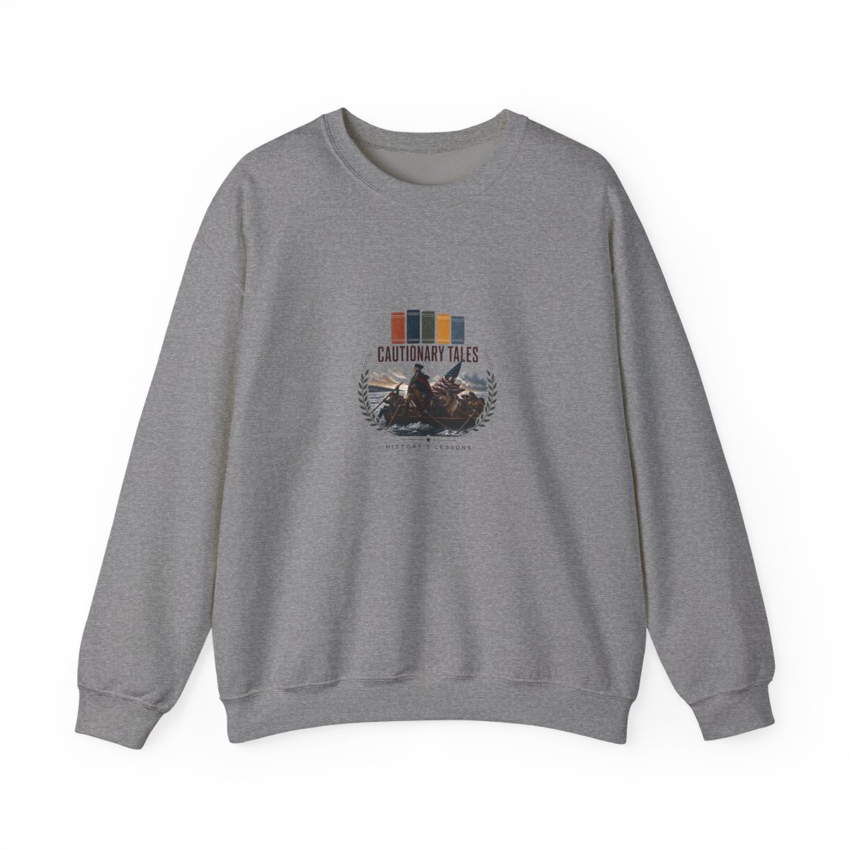 Cautionary Tales "History" Crewneck - Cautionary Tales official Sweatshirts merch