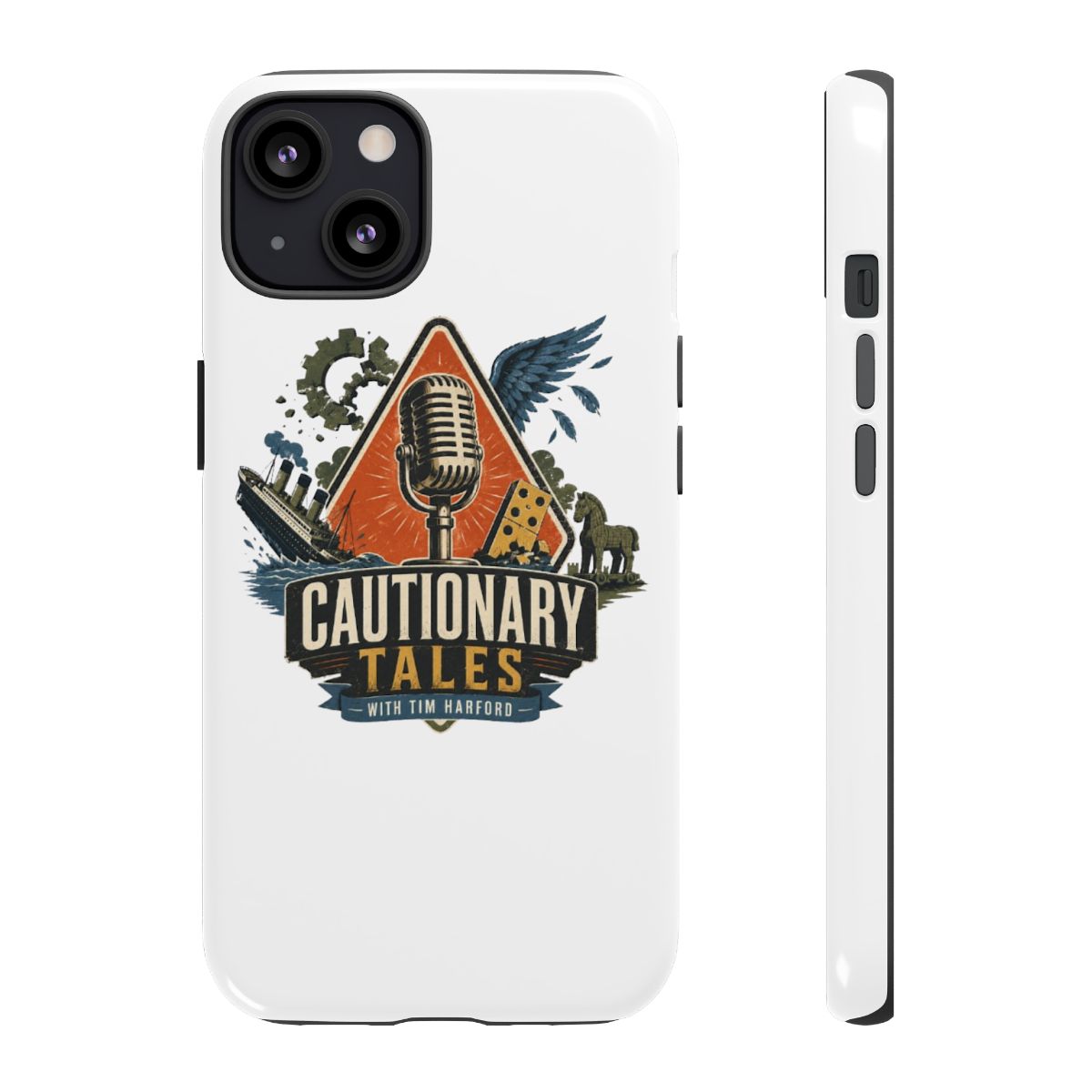 Cautionary Tales Tough Phone Case - alternate angle 3, merchandise